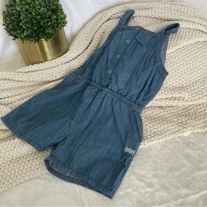 Dkny Blue Jumpsuit Casual Comfort Size 8-10